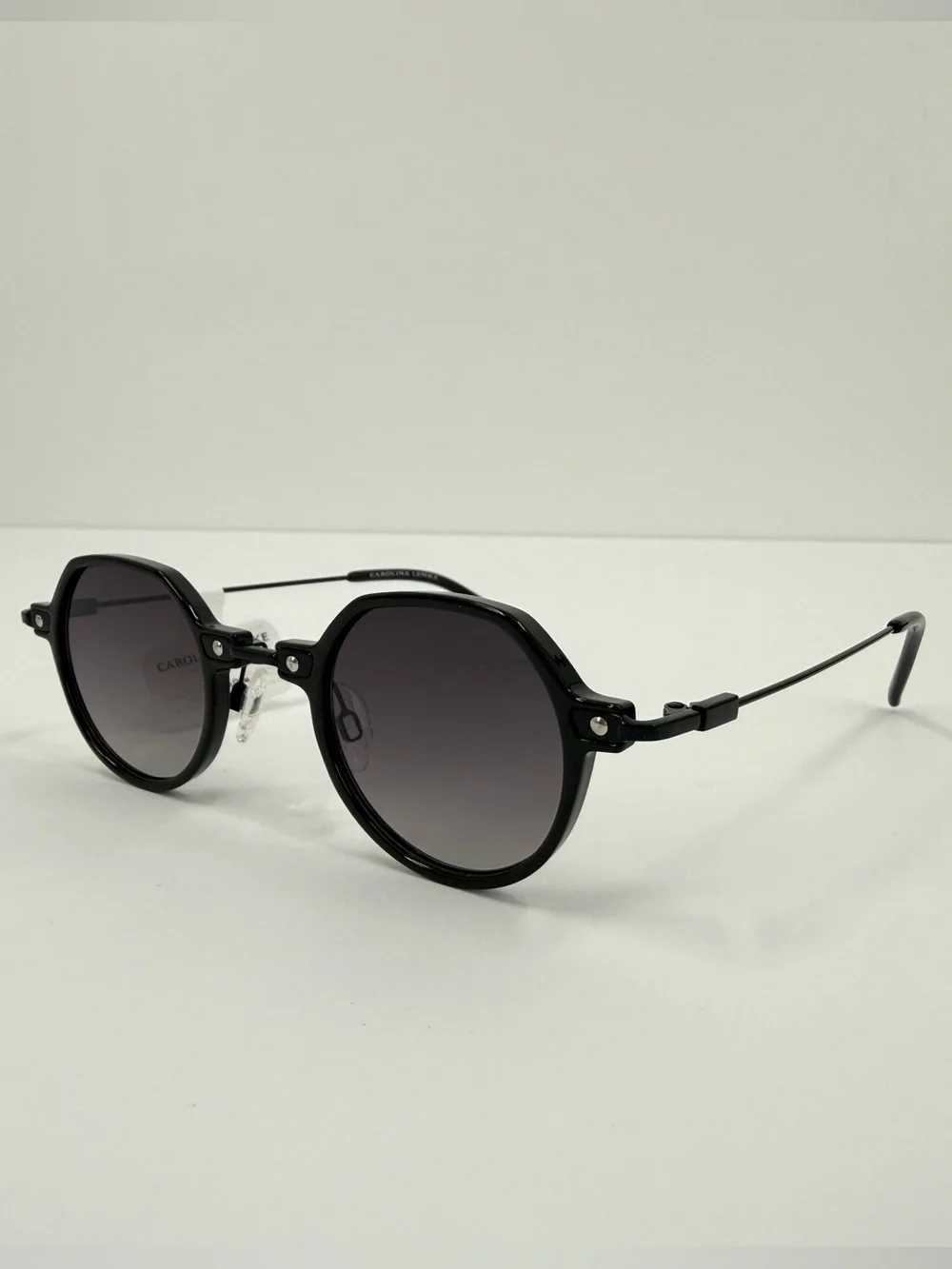 Carolina Lemke Berlin Eyewear Yogi Black Shiny w/ Luxury Premium Case CL3315-02